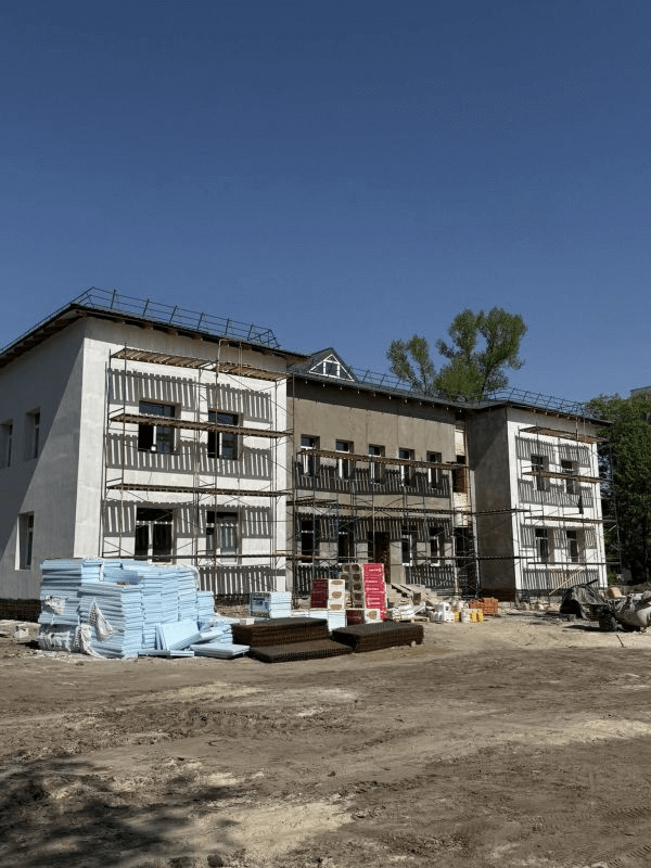 Будівництво прихистку для ВПО в Черкасах