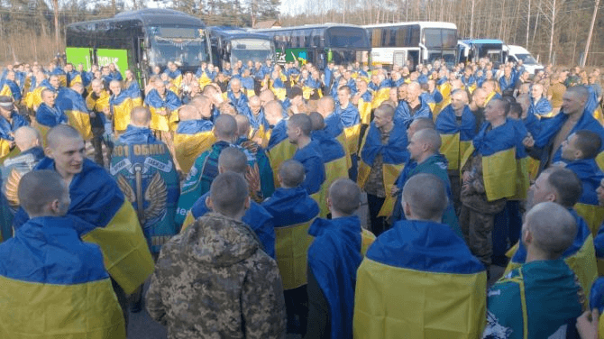 десять військових з Черкащини повернулися з російського полону