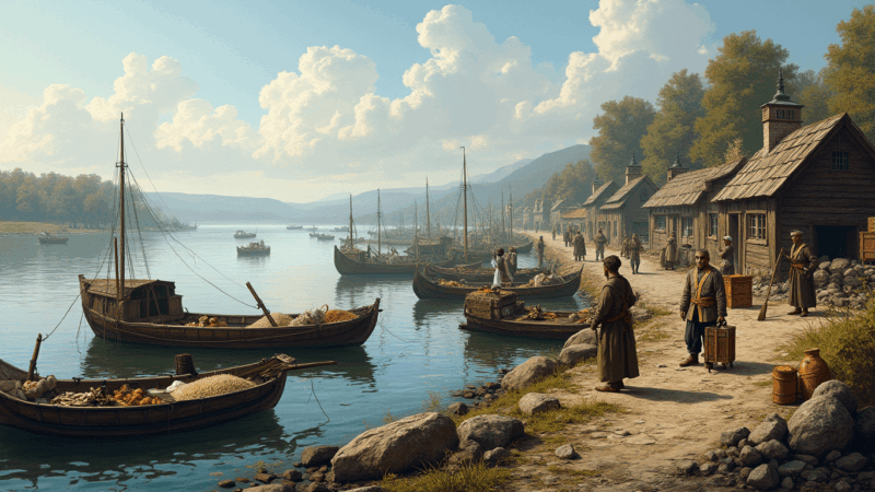 Канівська пристань як ключовий вузол на торгівельному шляху