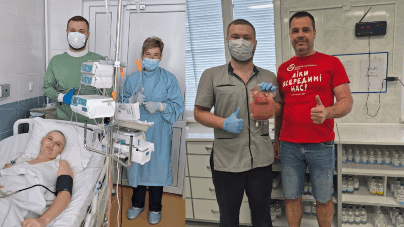 Ювілейна трансплантація в Черкасах: пацієнтку виписали