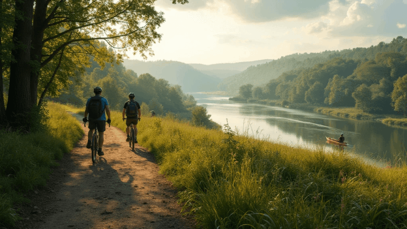 Екотуризм у Черкаській області: маршрути пішки, велосипедом