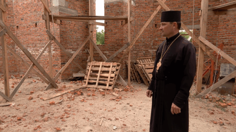 На Черкащині зводять храм за кошти матері загиблого захисника