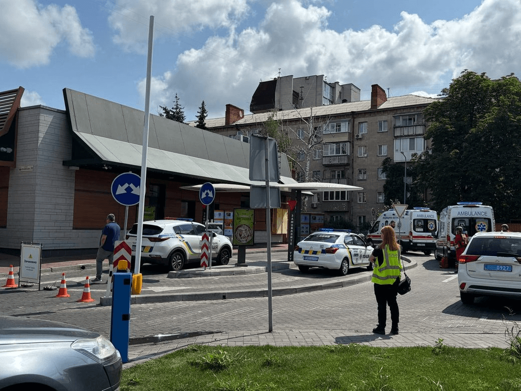 Стрільба у центрі Черкас