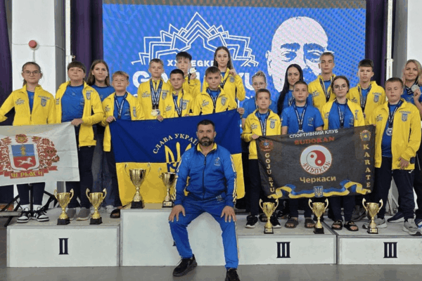 Черкаські спортсмени здобули нагороди на чемпіонаті Європи з годзю-рю карате