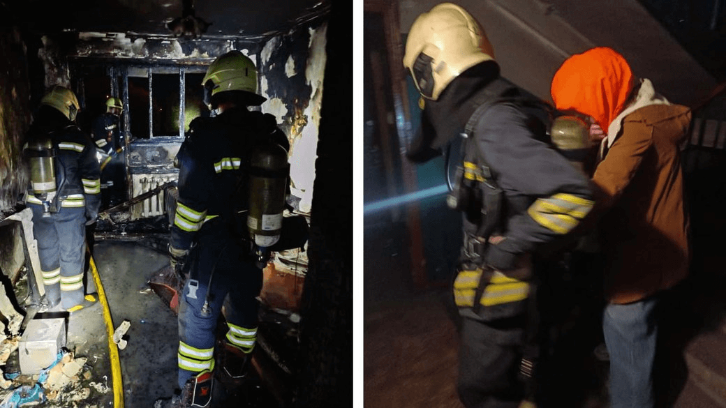 Пожежа у багатоповерхівці в Черкасах: евакуйовано п'ятьох людей, серед них — дитина