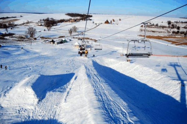 Водяники: зимовий курорт Черкащини