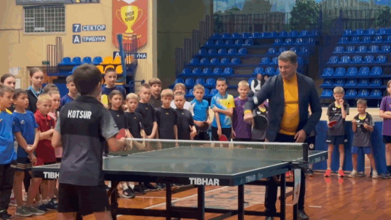 Чемпіонат з настільного тенісу у Черкасах